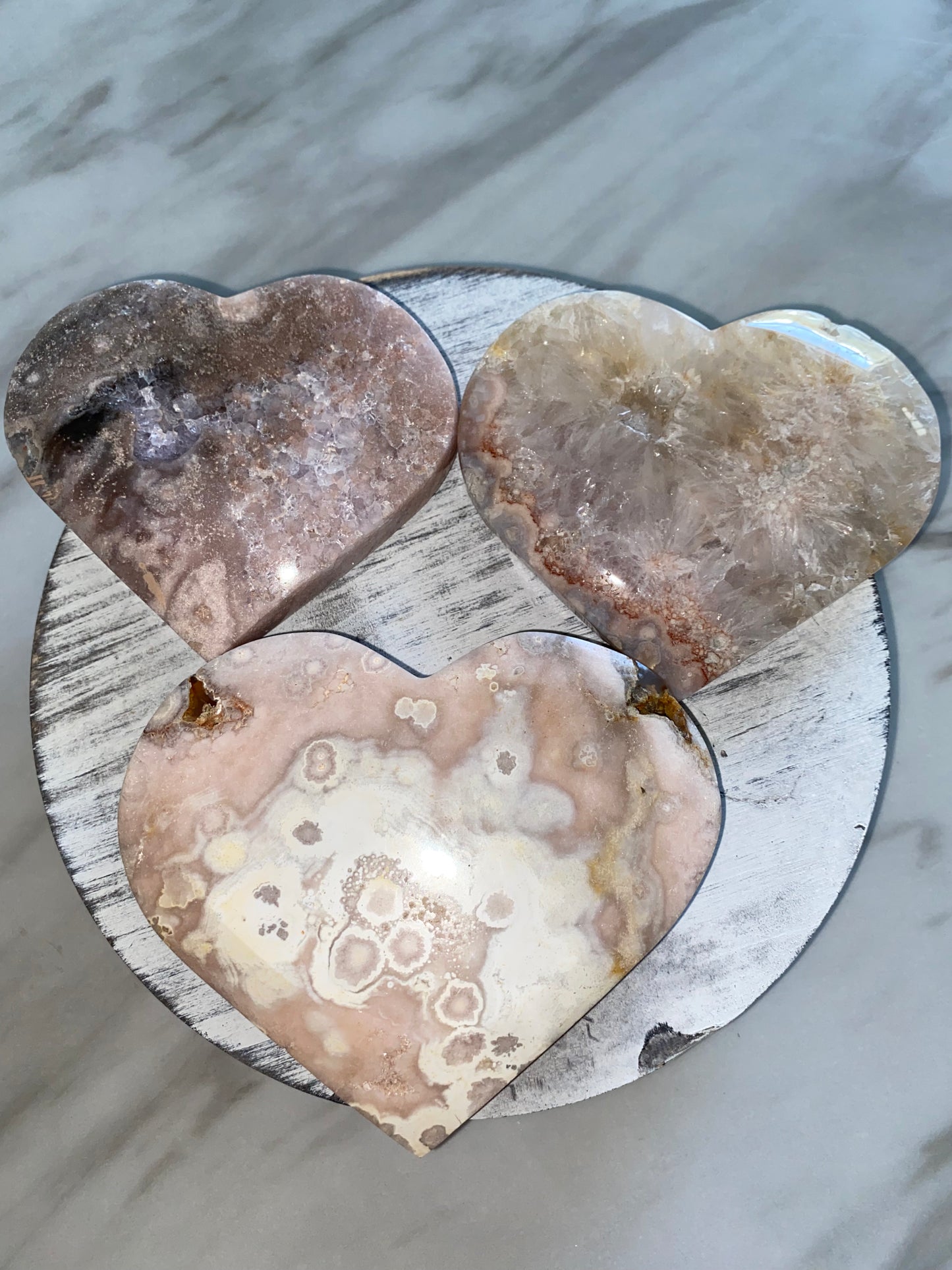 Pink Amethyst Heart