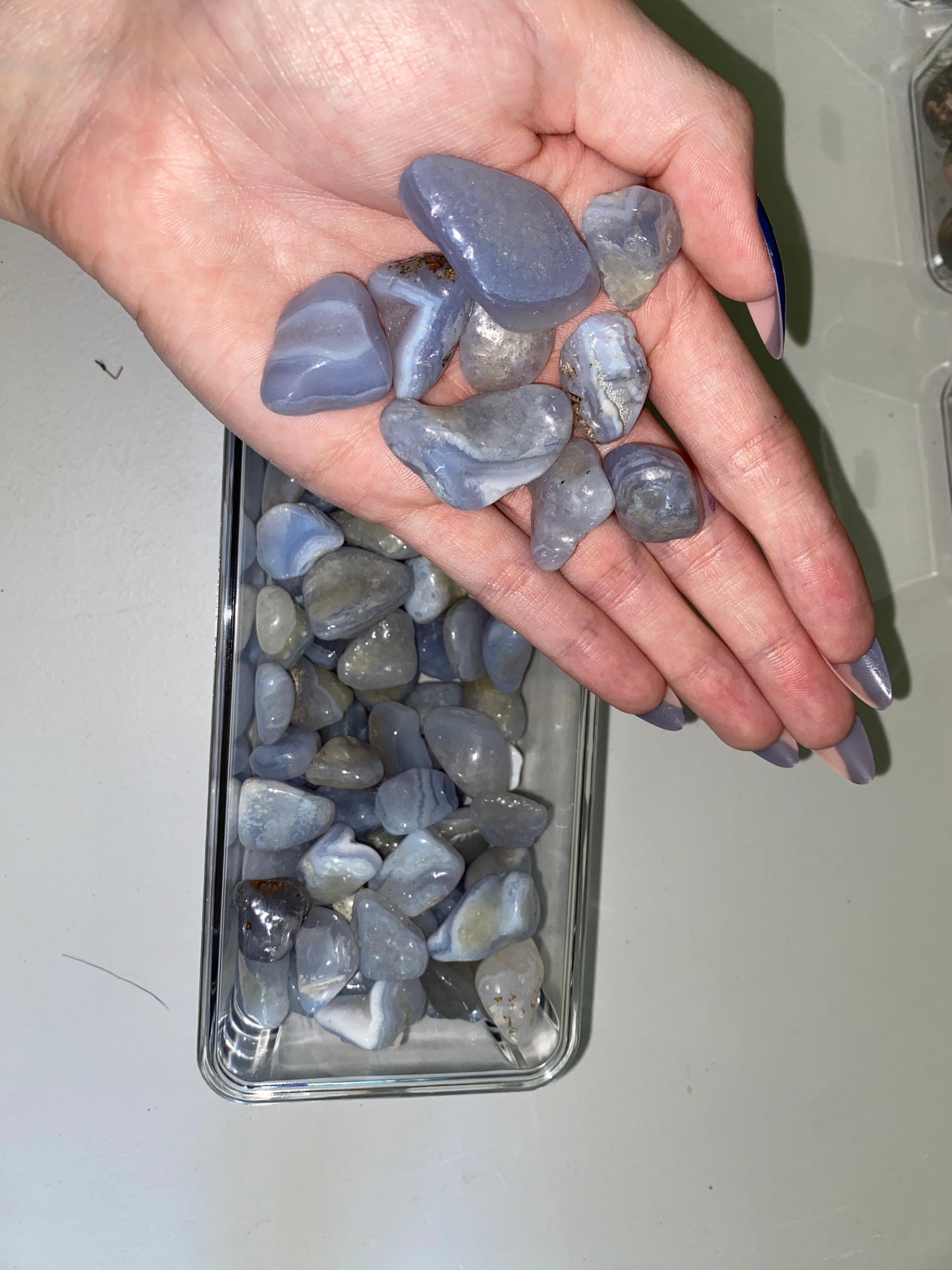 Blue Lace Agate Tumble