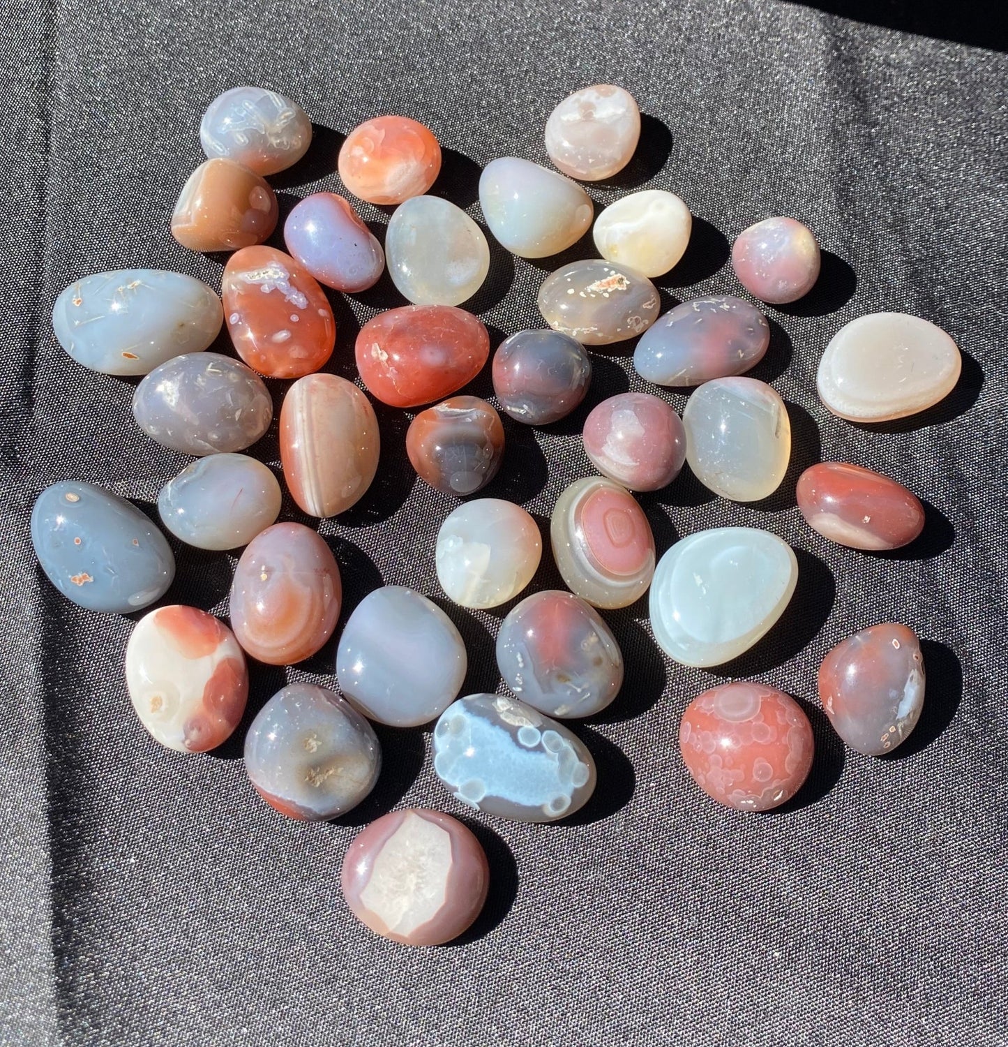 Botswana Agate Tumble - Gemstone Oasis Co.Botswana Agate Tumble