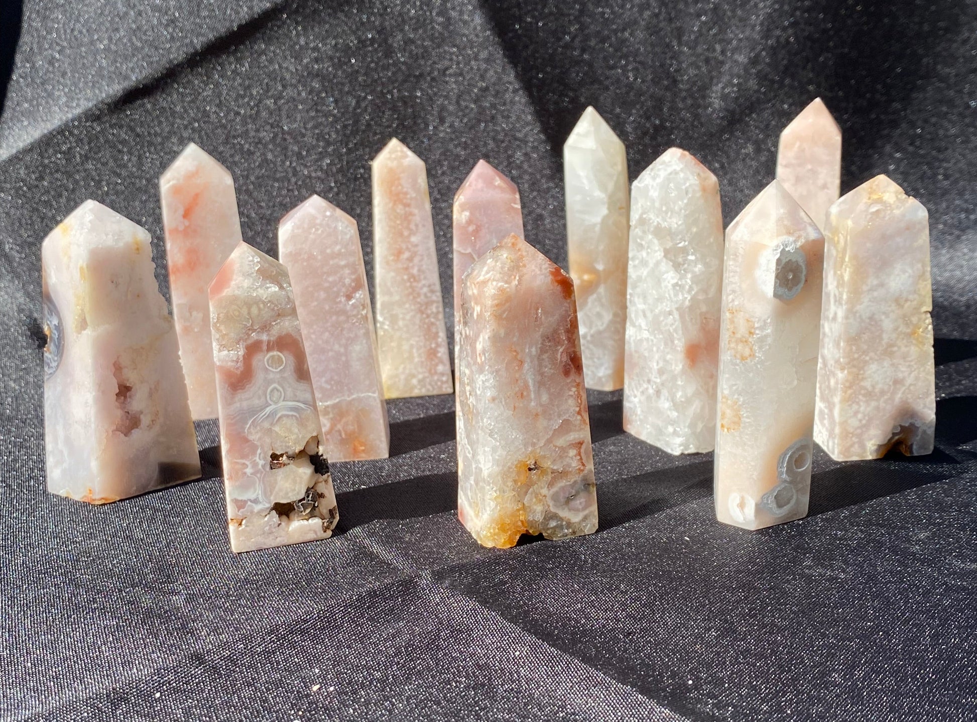 Pink Amethyst Tower - Gemstone Oasis Co.