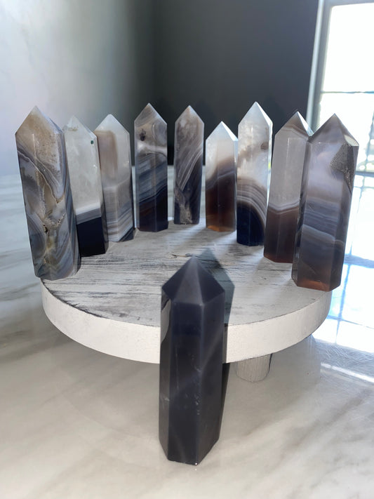 Grey Botswana Tower