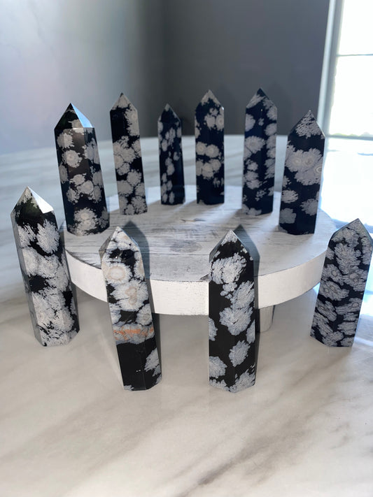 Snowflake Obsidian Tower