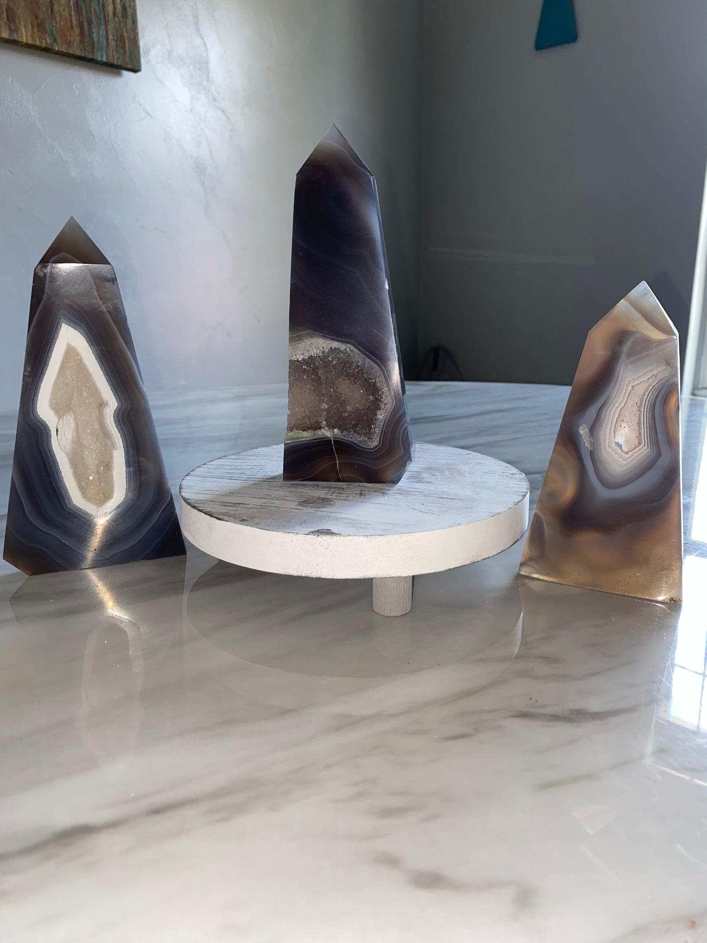 Druzy Agate Tower Slab