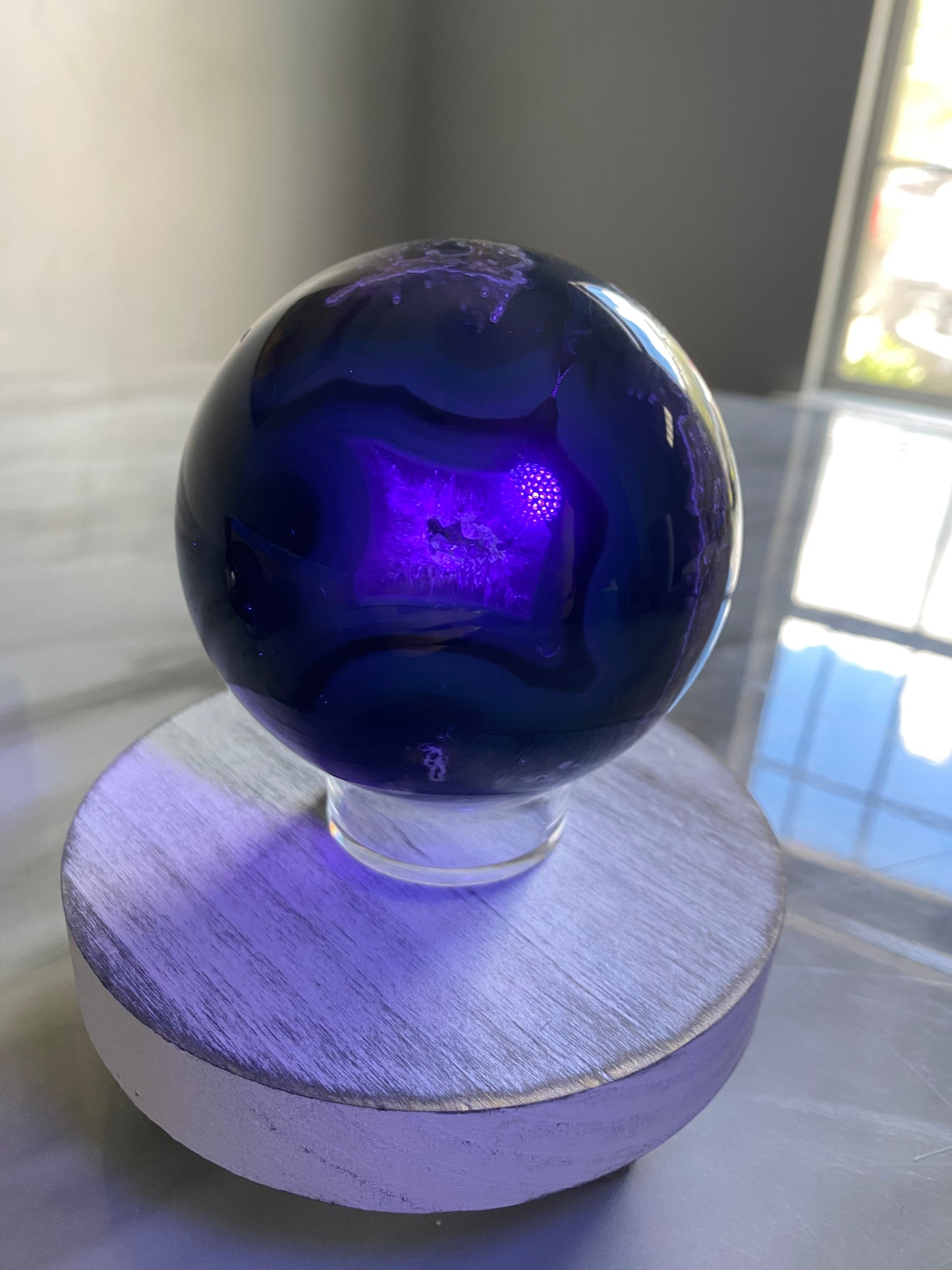 Lava Agate Sphere