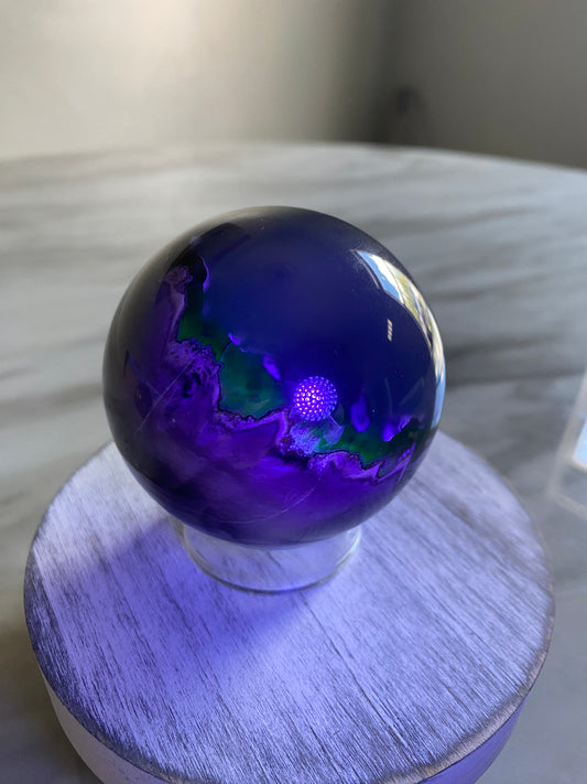 Lava Agate Sphere