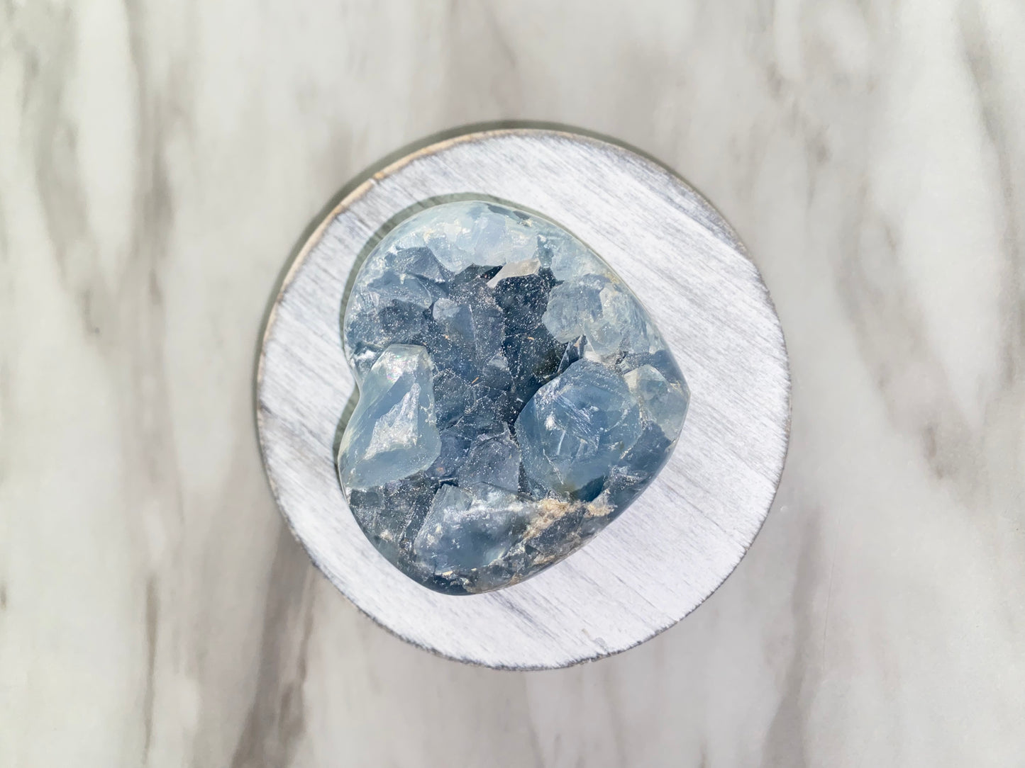 Celestite Heart