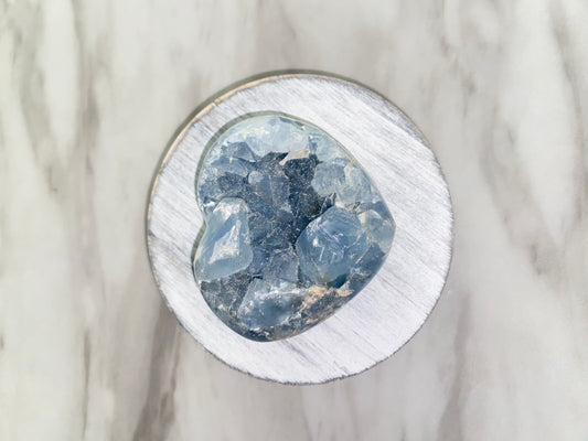 Celestite Heart