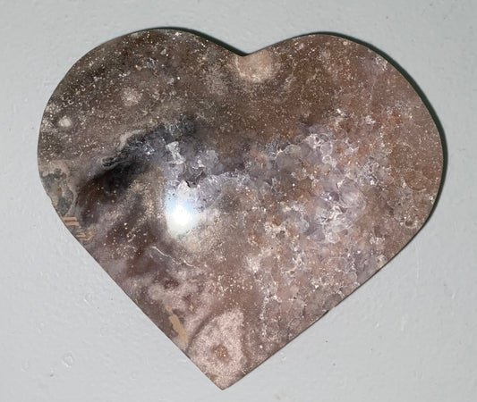 Pink Amethyst Heart