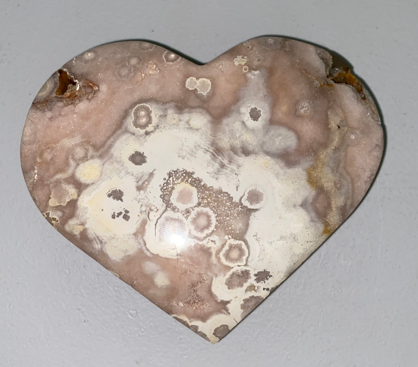 Pink Amethyst Heart