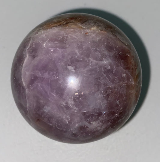 Amethyst x Crazy Lace Agate Sphere