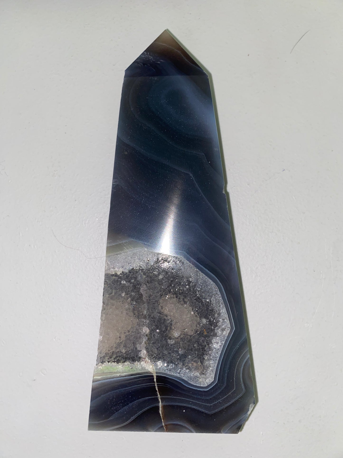 Druzy Agate Tower Slab