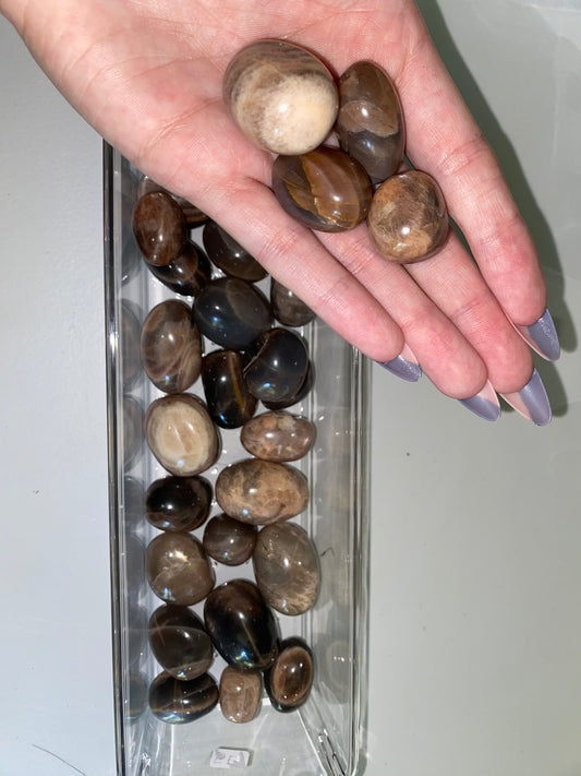 Black Moonstone Tumble