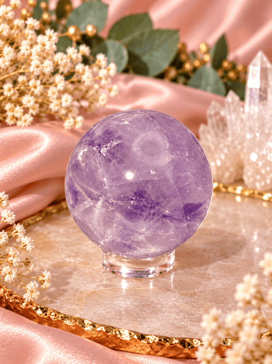 Amethyst Sphere - Gemstone Oasis Co.Amethyst Sphere