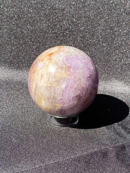 Amethyst x Crazy Lace Agate Sphere - Gemstone Oasis Co.Amethyst x Crazy Lace Agate Sphere