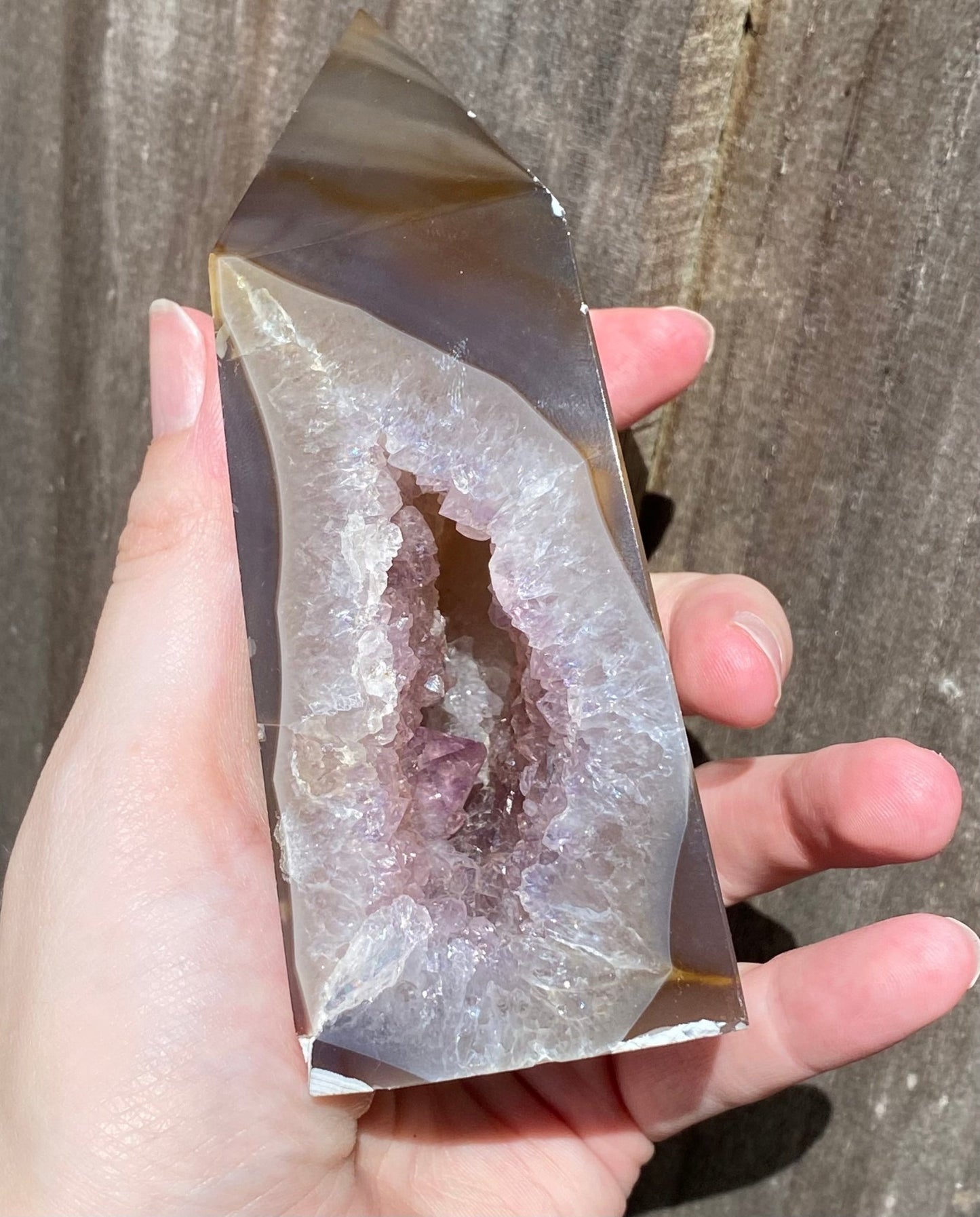 Druzy Agate Tower - Gemstone Oasis Co.Druzy Agate Tower