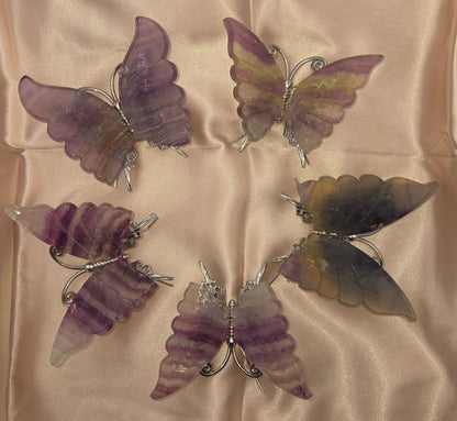 Fluorite Butterflies - Gemstone Oasis Co.Fluorite Butterflies