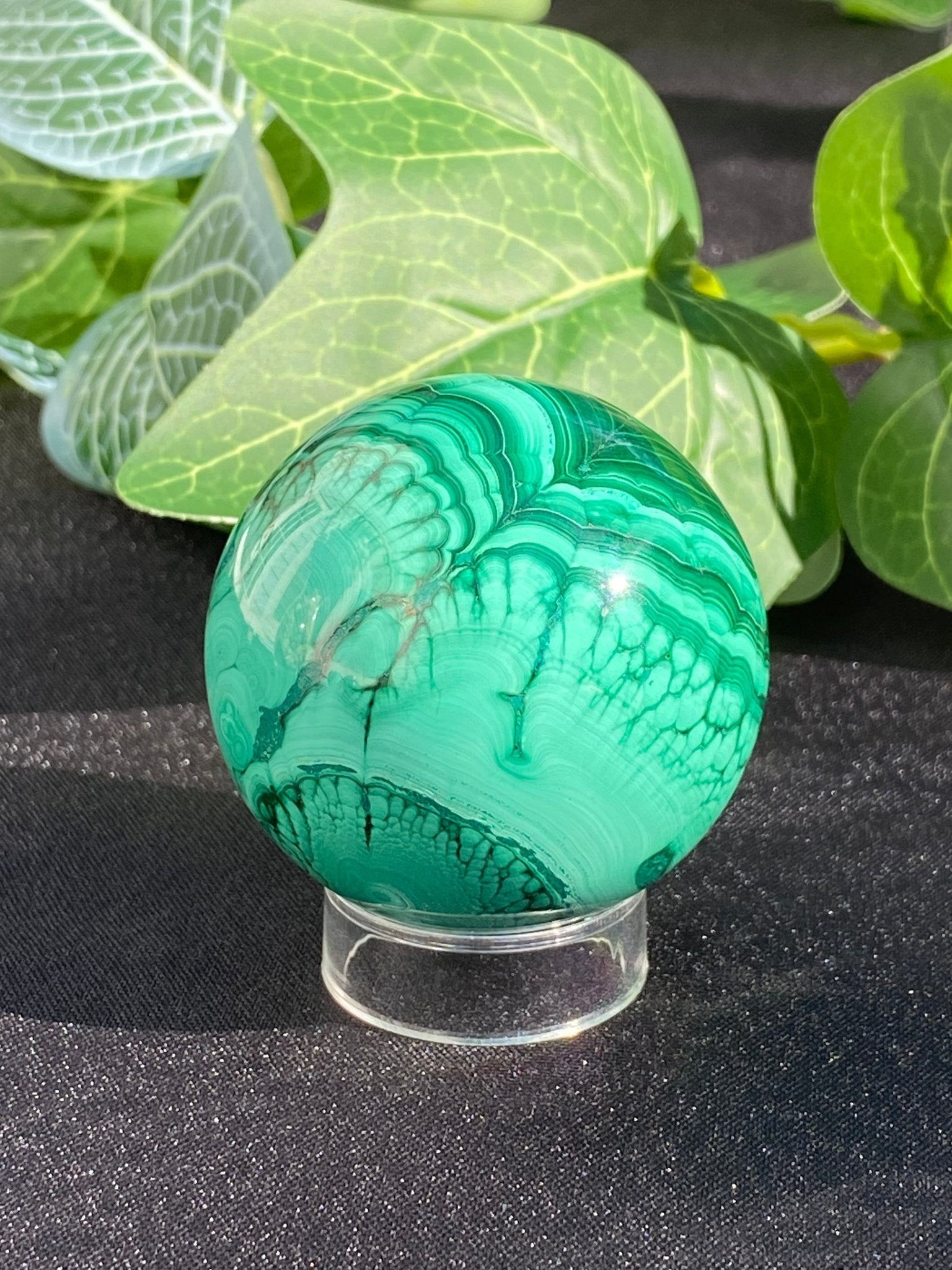 Malachite Sphere - Gemstone Oasis Co.Malachite Sphere