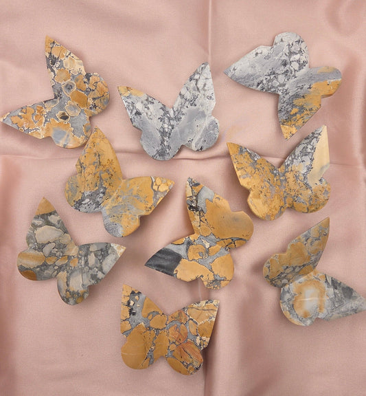 Maligano Jasper 3D Butterflies - Gemstone Oasis Co.Maligano Jasper 3D Butterflies