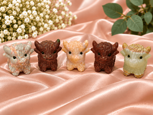 Mystery Crystal Highland Cows - Gemstone Oasis Co.Mystery Crystal Highland Cows